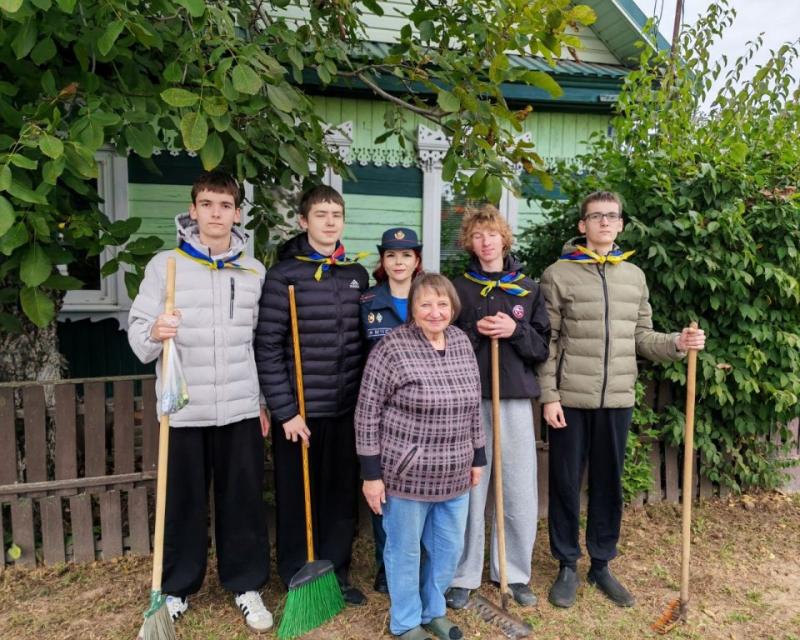 Не только учеба: рогачевские школьники – верные помощники спасателей