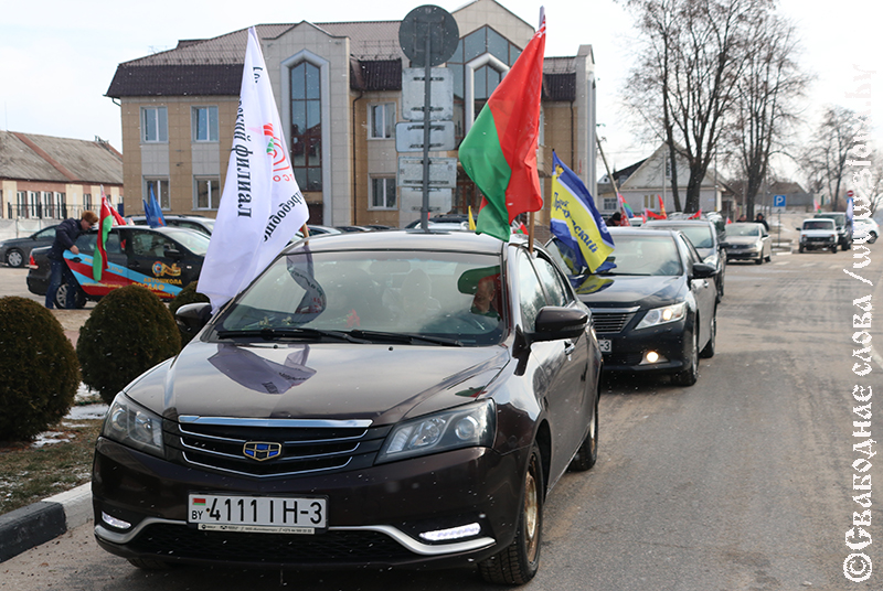 Автопробег, посвященный памяти бойцов 8-го штрафбата, прошел в Рогачеве