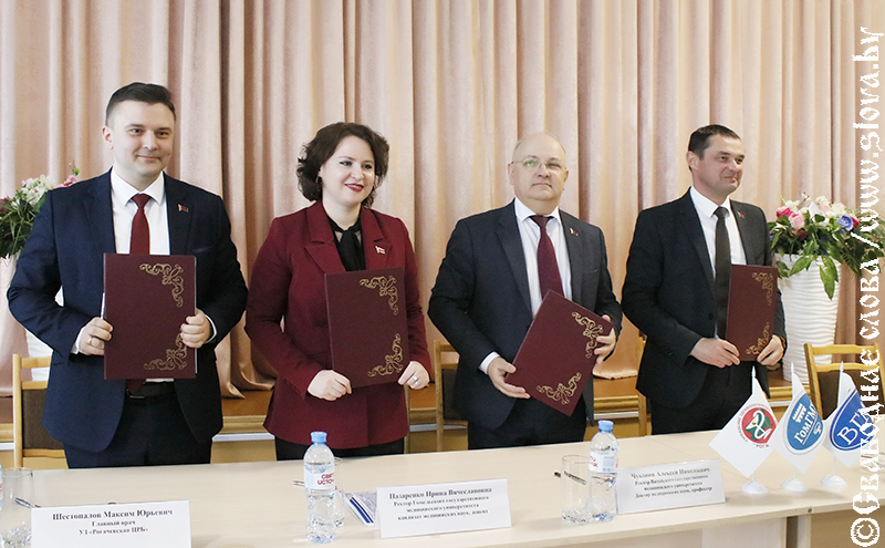 Историческое соглашение подписали на базе Рогачевской ЦРБ