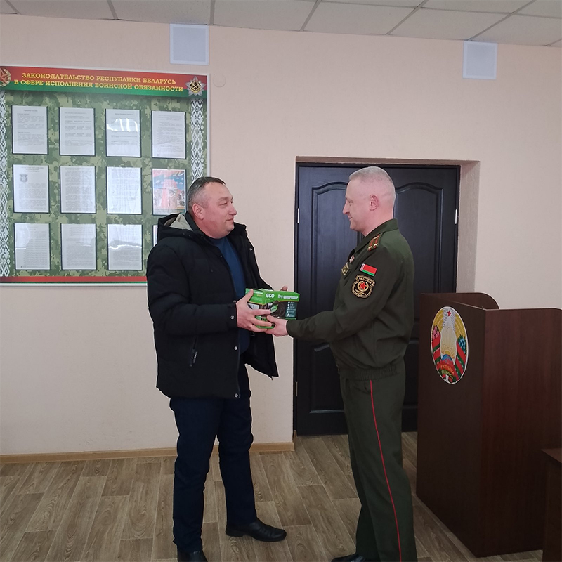 8 апреля - День военных комиссариатов. Поблагодарили за службу