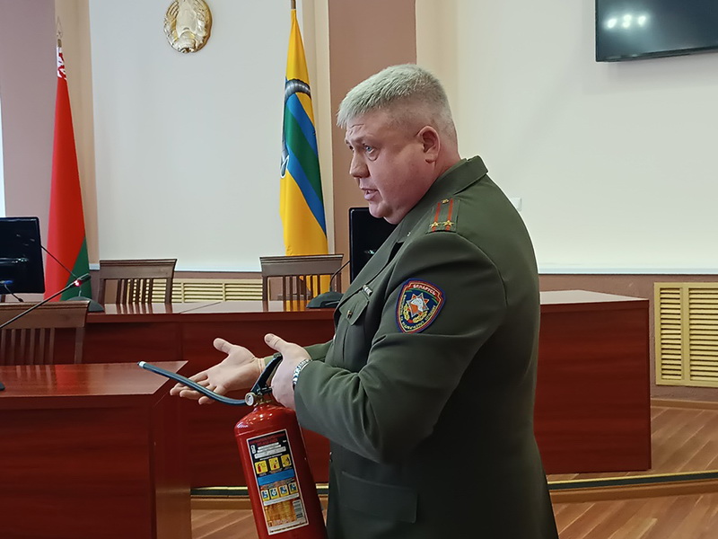 Семинар по вопросам безопасности с председателями избирательных комиссий