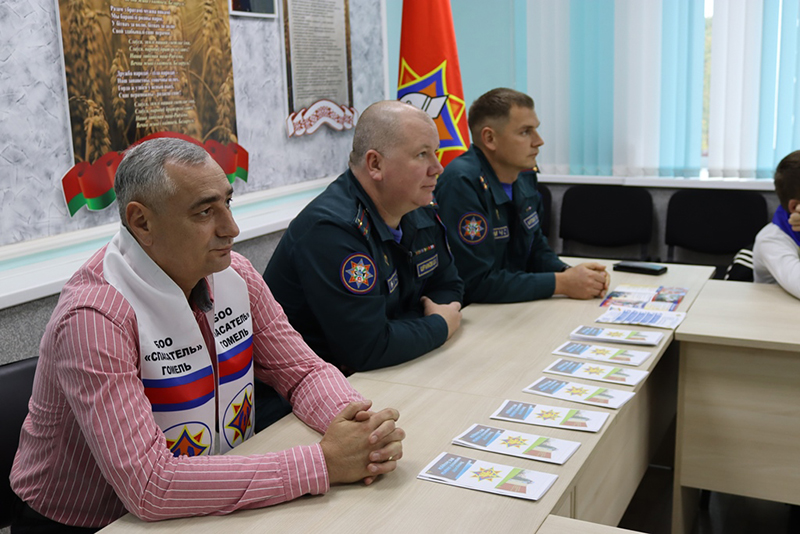 От первых шагов в БМООСП до службы спасения: диалоговая площадка в Рогачевском РОЧС