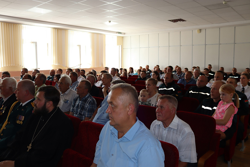 День пожарной службы Беларуси отметили рогачевские огнеборцы