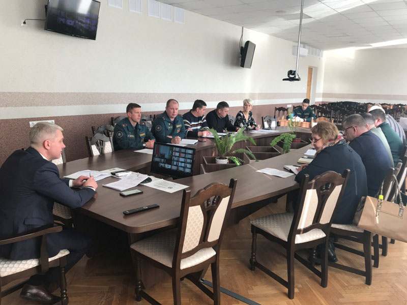 Организационное совещание по Единому дню безопасности прошло в Рогачевском райисполкоме