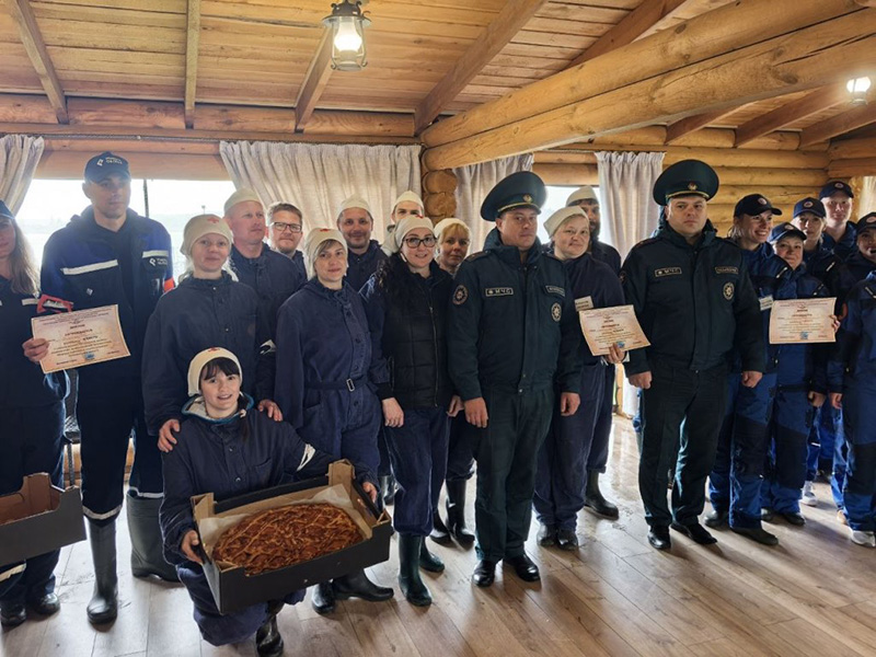 В Рогачеве определили лучшие команды в соревнованиях санитарных дружин