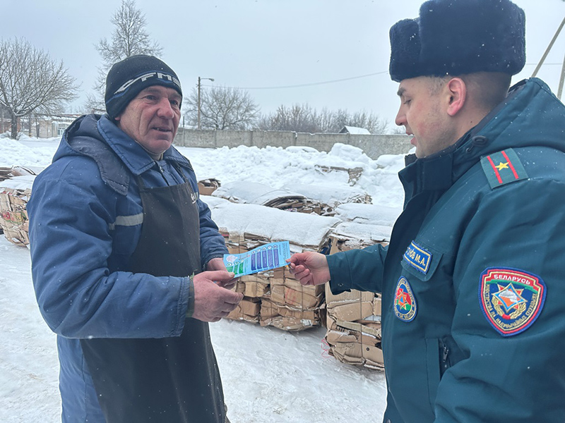 Мой дом – моя крепость: в Рогачеве проходит специальное профилактическое мероприятие «Дом без пожара»