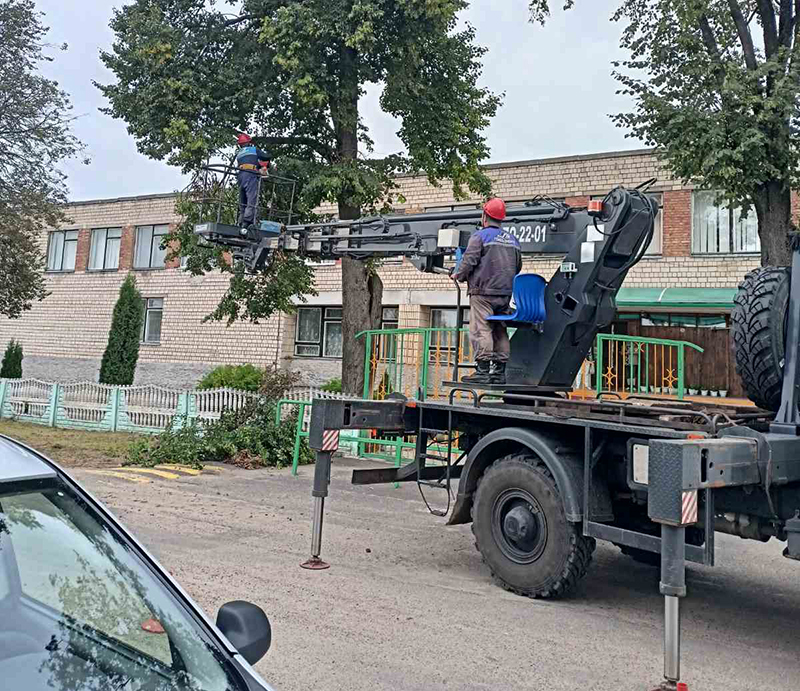 Агрогородок Журавичи: помощь пришла оперативно