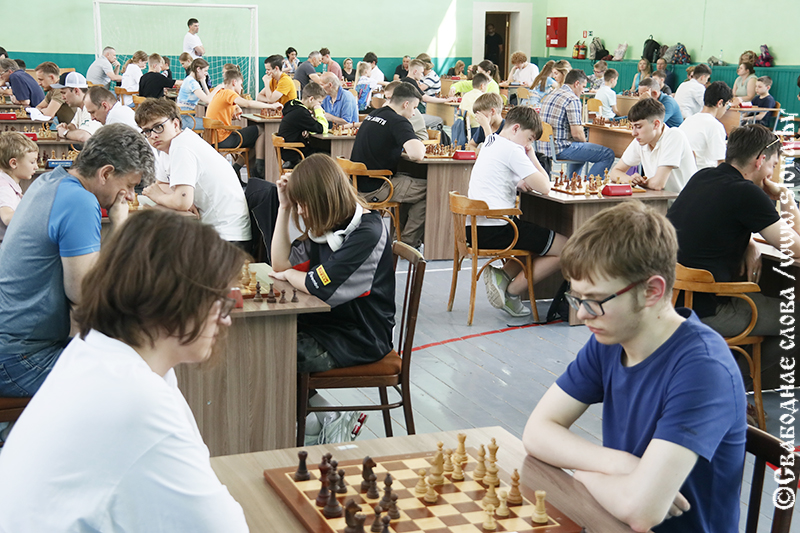 Рогачев накрыла шахматная лихорадка