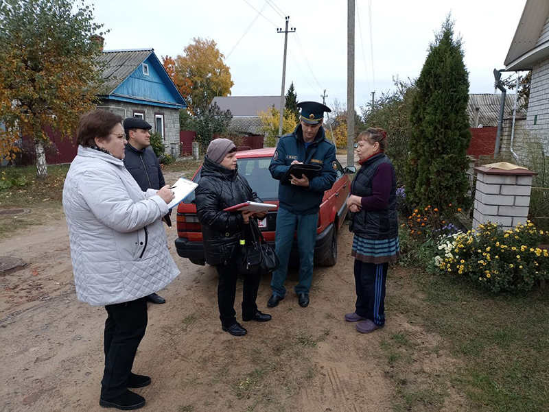 На Рогачевщине проходит пожарно-профилактическая акция «За безопасность вместе»
