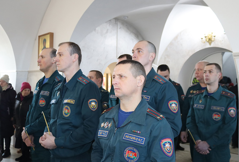 Как отметили 23 февраля спасатели Рогачева