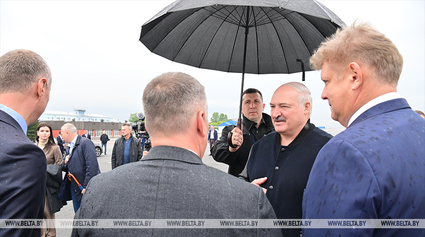 Лукашенко после визита в Монголию прилетел в Иркутск