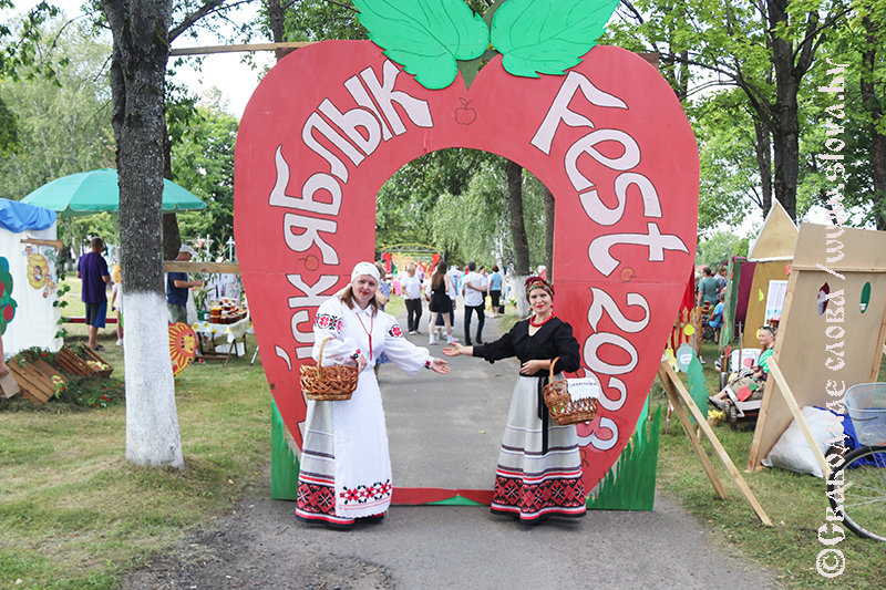 «ЯблыкFEST» прошел в агрогородке Довск. Фоторепортаж