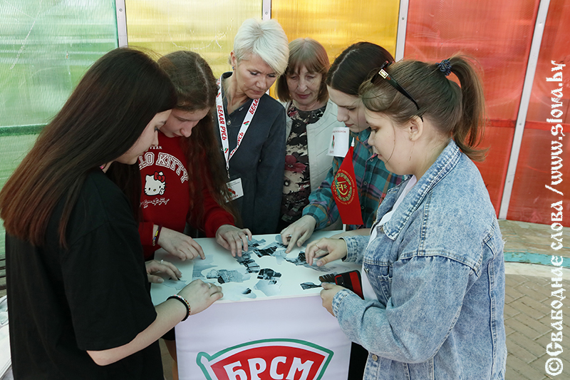 Рогачевская молодежь прошлась дорогами Чернобыля