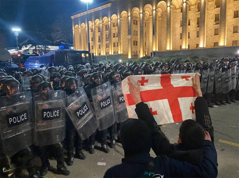 Новый «майдан» в Грузии