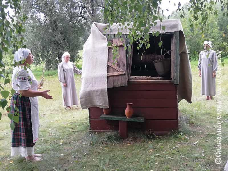 На Рагачоўшчыне адрадзілі абрад  «Закліканне дажджу»