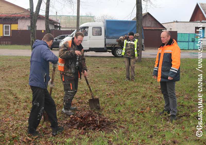 В едином трудовом порыве