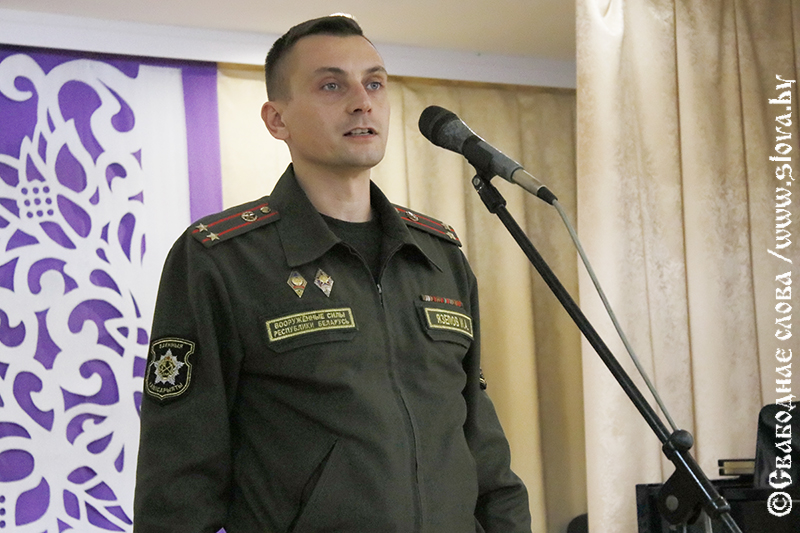 Рогачевских новобранцев вдохновили на службу в армии