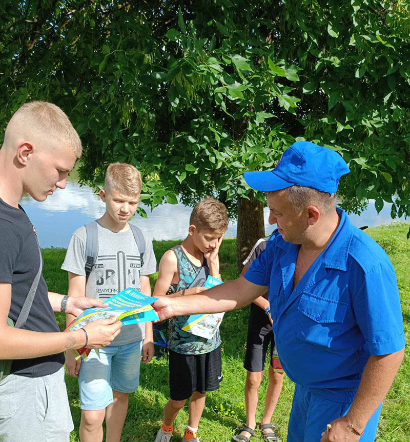 Летний патруль не сдает позиций: рогачевские берега – под контролем