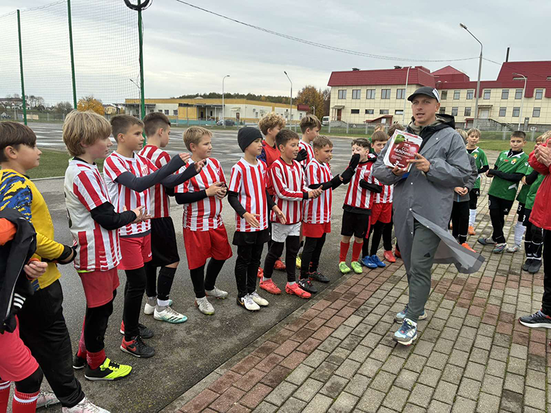 Серебряный гол рогачевцев