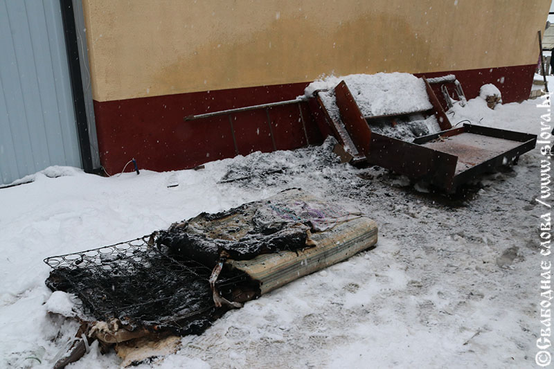 В Рогачеве при пожаре погибла пенсионерка
