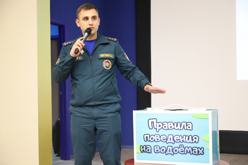 В ТОП-3 лучших пропагандистов МЧС вошел Михаил Колтунов из Рогачева
