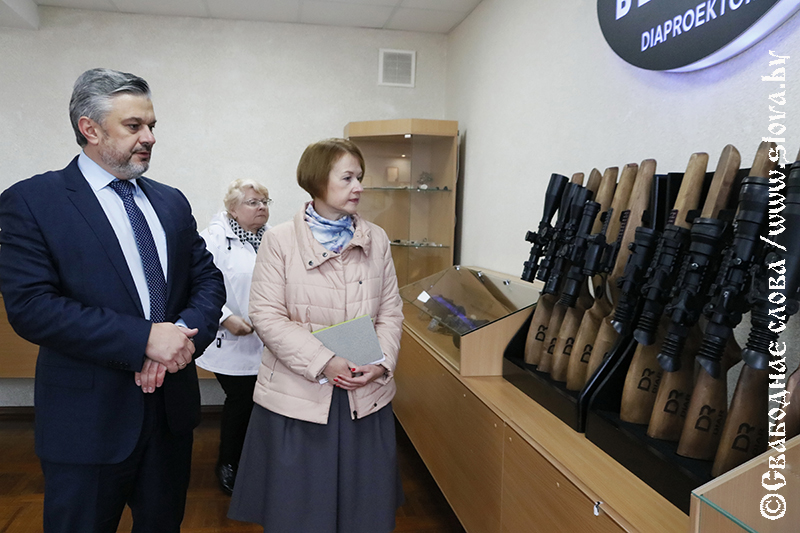 Рогачевщину посетила председатель областного Совета депутатов Екатерина Зенкевич