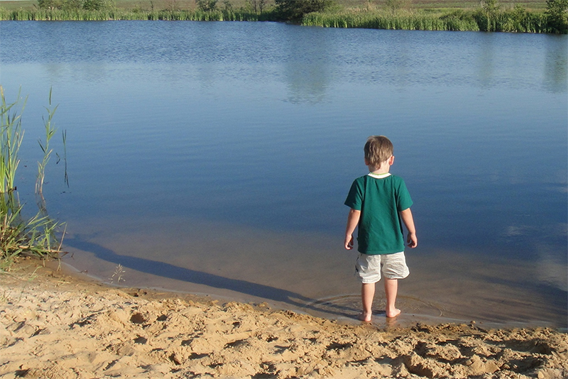 Рогачевцы, не отпускайте детей одних на водоемы!