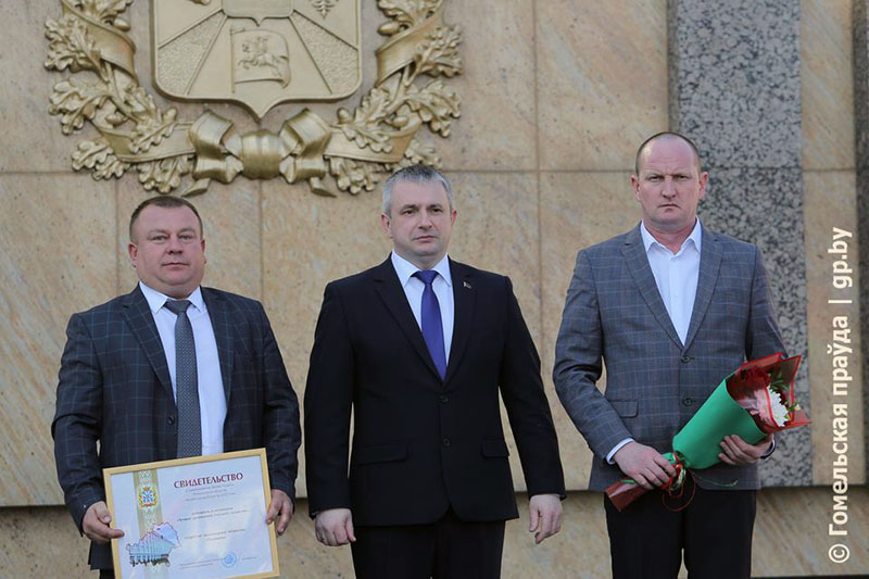 ОАО «Тихиничи» Рогачевского района – на областной  Доске почета