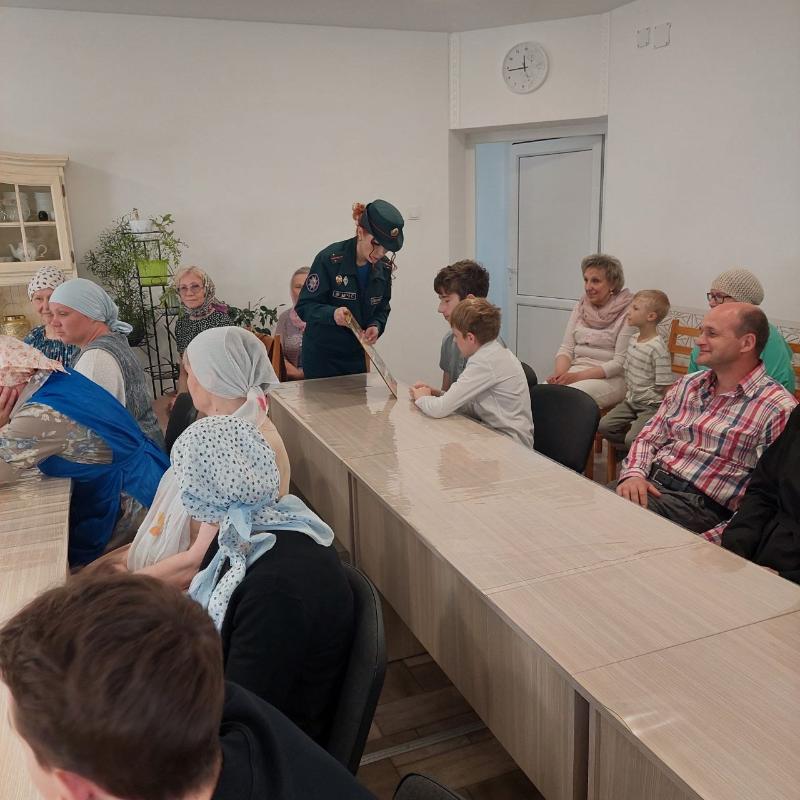 «На Бога надейся, а сам не плошай»: в Рогачеве прошло занятие в воскресной школе