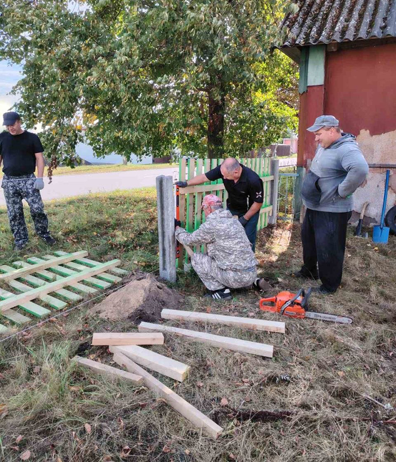 Подставили плечо соседям