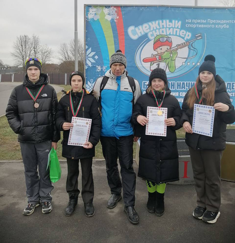 Поболовская СШ подтвердила статус  самой биатлонной школы